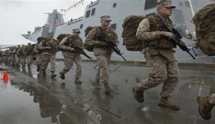 نشر قوات مشاة البحرية الأمريكية في السفارة ببغداد