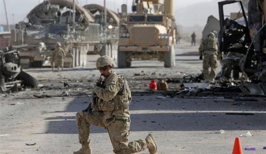 حمله موشکی به پایگاه تروریست‌های آمریکایی در بگرام افغانستان