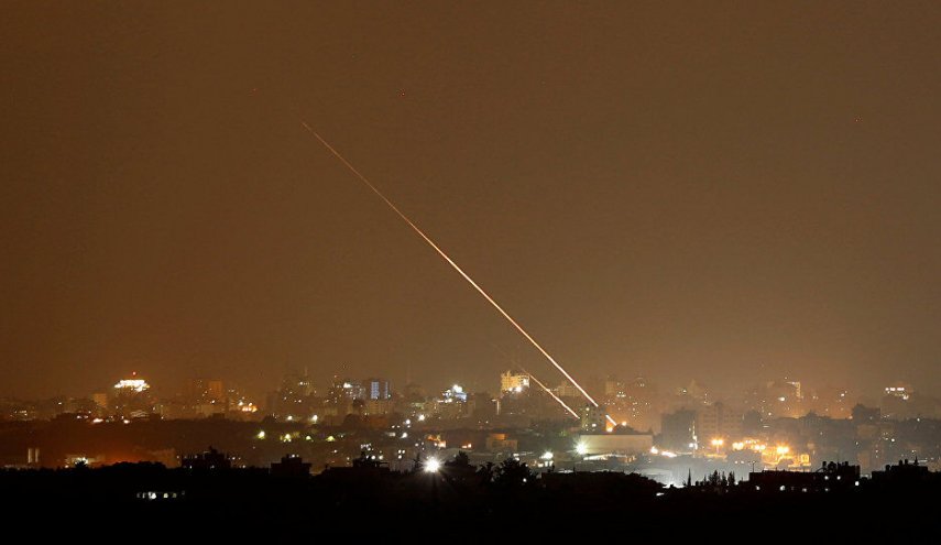 رسانه‌های صهیونیستی از آزمایش موشکی جدید حماس خبر دادند