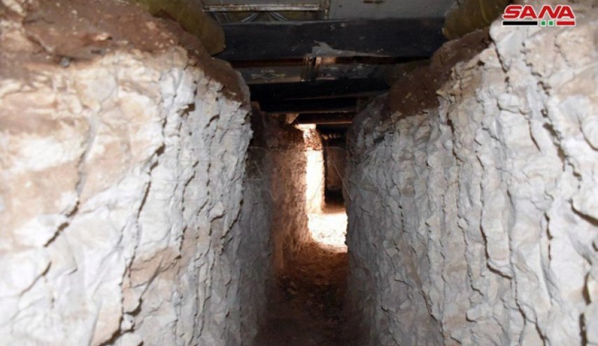 کشف شبکه‌ای از تونل تروریست‌ها در جنوب ادلب