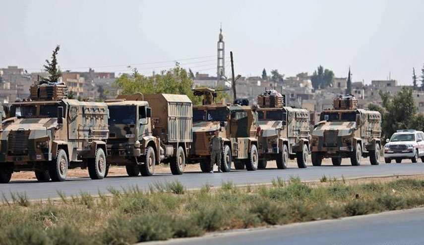 ورود کاروان نظامی جدید ترکیه به خاک سوریه