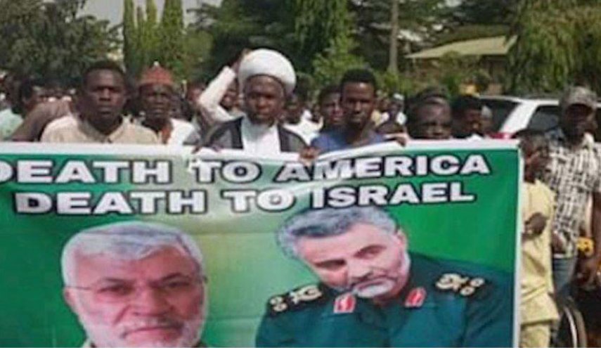 تظاهرات در پایتخت نیجریه در محکومیت ترور سردار سلیمانی