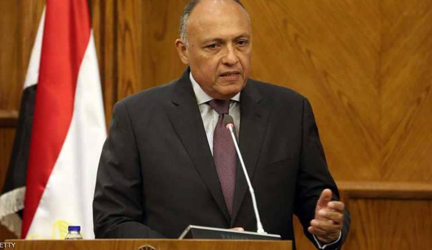 وزير الخارجية المصري يجري عدة مشاورات حول ليبيا