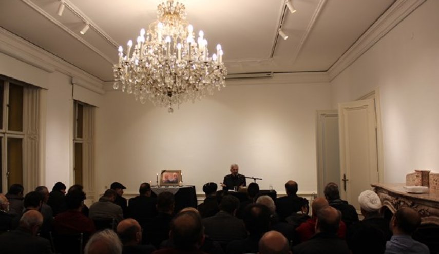مراسم بزرگداشت حاج قاسم سلیمانی و همرزمانش در اتریش
