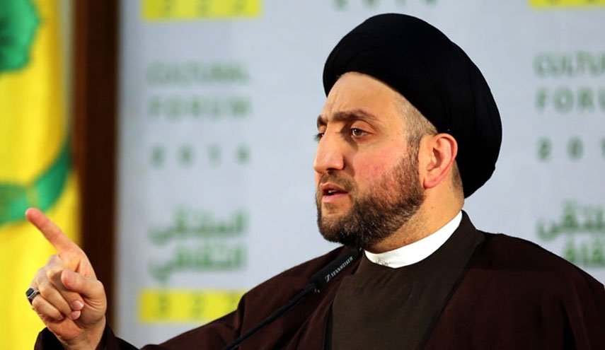 عمار الحکیم: مصوبه خروج نظامیان خارجی از عراق، در راستای حفظ حاکمیت ملی است