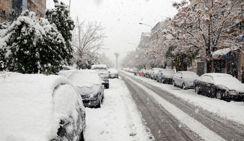 الأرصاد السورية: منخفض جديد محمل بالثلج يضرب دمشق