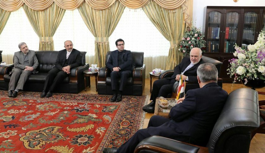 ظريف : ايران تولي اهمية كبيرة جدا لوحدة الاراضي واستقلال العراق