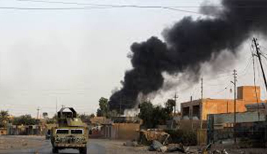 حمله به مواضعی در شرق البوکمال در مرز عراق و سوریه