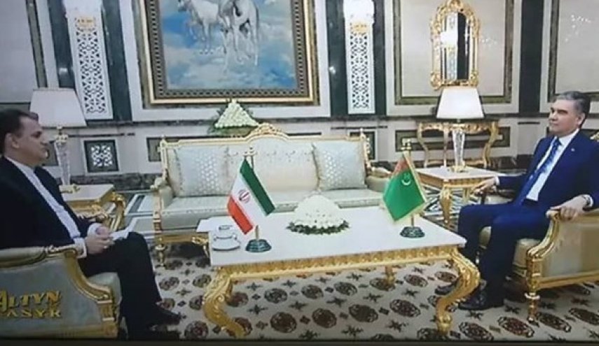 الرئيس التركمنستاني يؤكد ضرورة تعزيز التعاون المشترك مع ايران