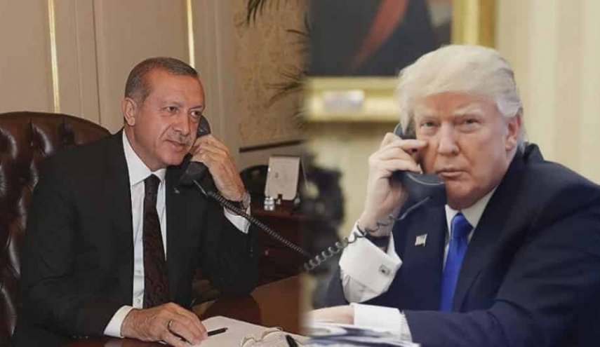 گفت‌وگوی تلفنی ترامپ و اردوغان درباره تحولات منطقه

