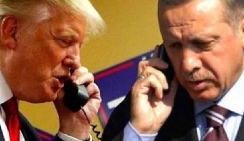 گفت‌وگوی تلفنی ترامپ و اردوغان درباره سوریه، ايران و لیبی 