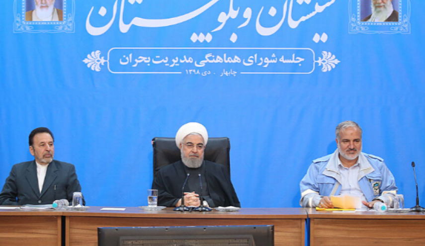 روحاني: كل ما نفعله هو لضمان مصالح الشعب الايراني