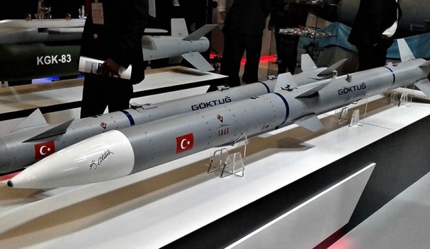 ترکیه موشک هوا به هوای جدید آزمایش کرد

