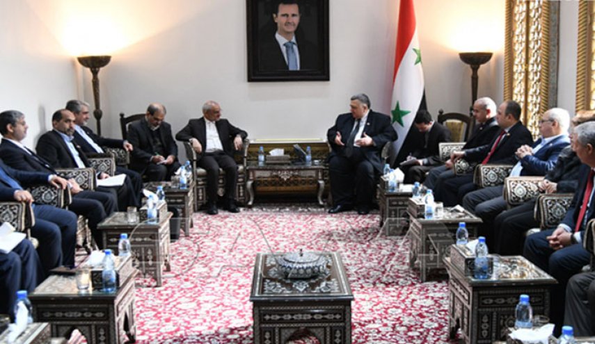سوريا تؤكد أهمية توطيد العلاقات السورية الإيرانية في مختلف المجالات