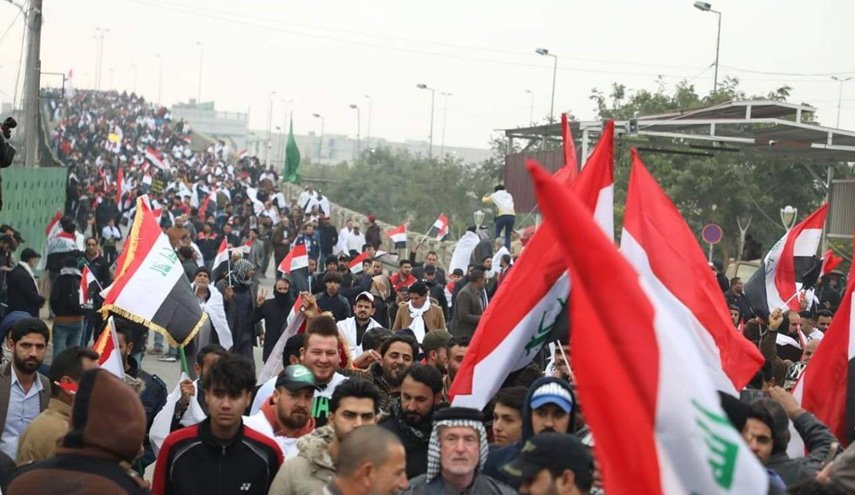 تظاهرات میلیونی عراق | ساعت صفر اخراج آمریکایی‌ها فرا رسید/ پلیس عراق: تظاهرات ضد اشغالگری در بغداد میلیونی شد