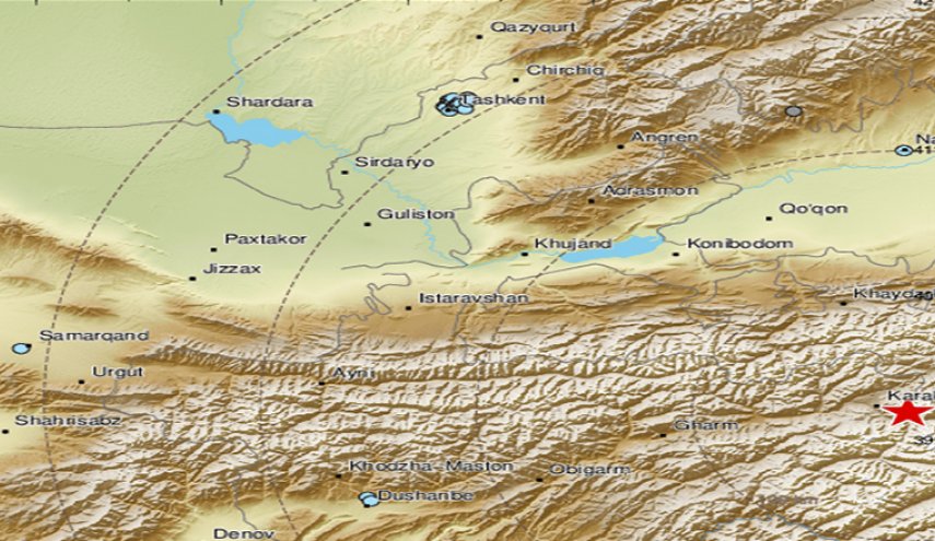 زلزال يهز طاجيكستان بقوة 5.5 درجة