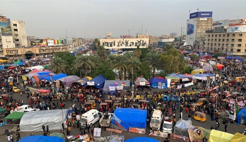 رفع عدد من خيم الاعتصام في التحرير ومحافظات اخرى