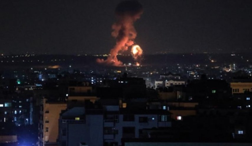 رژیم صهیونیستی نوار غزه را هدف قرار داد