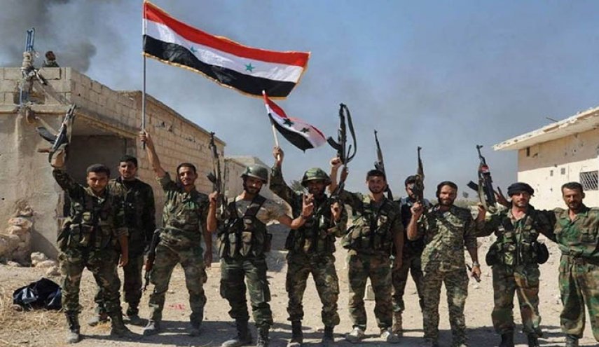 الجيش السوري يدمر الخطوط الأمامية للارهابيين بريف حلب الغربي 