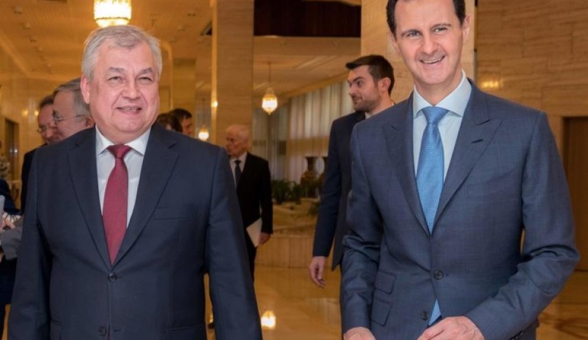 هیأت عالی‌رتبه روس با رئیس‌جمهور سوریه دیدار کرد
