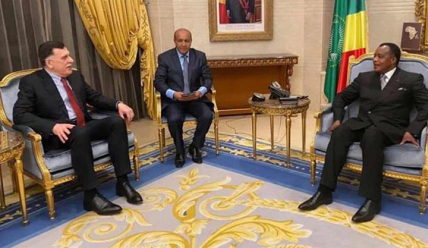 السراج يبحث مع رئيس الكونغو مستجدات الأوضاع في ليبيا
