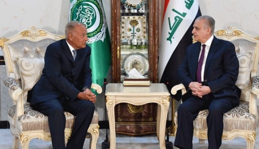 دیدار وزیر خارجه عراق با «ابوالغیط» و «عباس» پیش از نشست اتحادیه عرب
