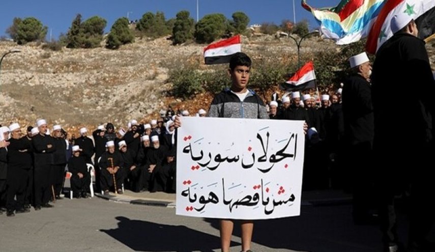 اعتصاب عمومی اهالی جولان اشغالی سوریه علیه رژیم صهیونیستی