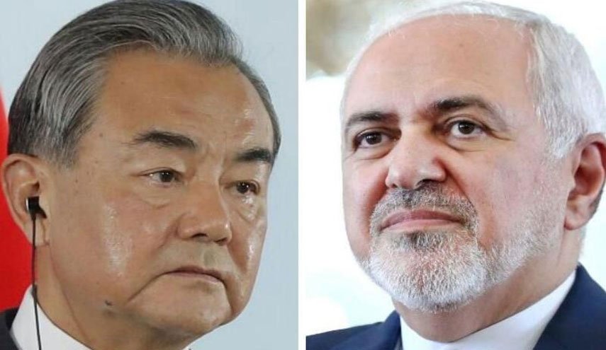 وزیران امور خارجه ایران و چین آخرین تحولات شیوع کرونا را بررسی کردند