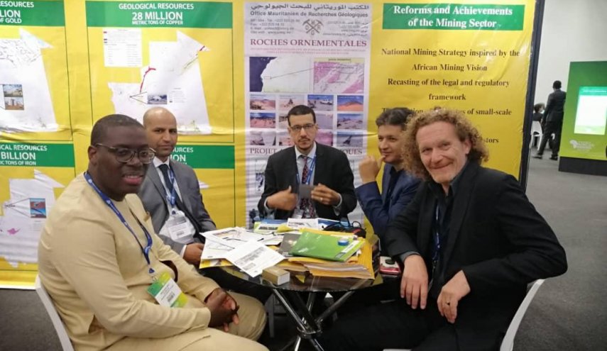 موريتانيا تستعرض مقدراتها المعدنية في إيندابا 2020
