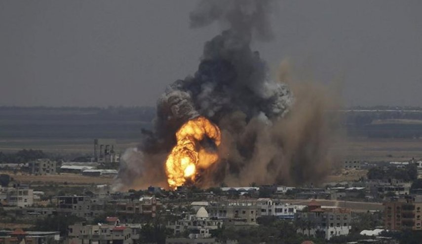 رژیم صهیونیستی بار دیگر نوار غزه را هدف قرار داد
