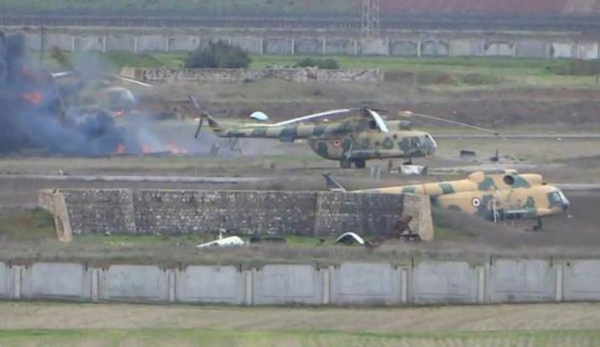 ارتش سوریه به فرودگاه نظامی تفتناز در ادلب نزدیک شد