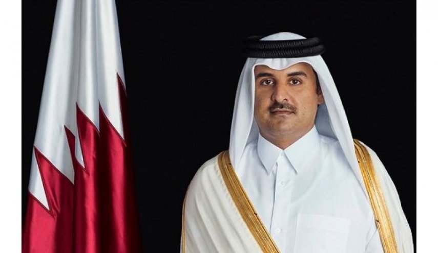 امير قطر يعزي ملك تايلاند