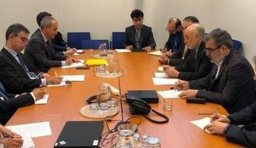 دیدار صالحی با رئیس سازمان انرژی اتمی فرانسه