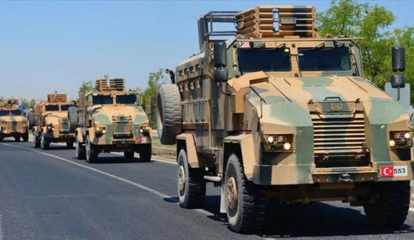 اعزام کاروان نظامی جدید ترکیه به مرز سوریه