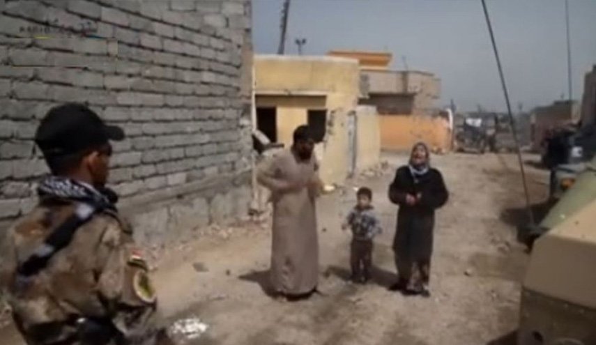 اعتقال داعشي في ايمن الموصل
