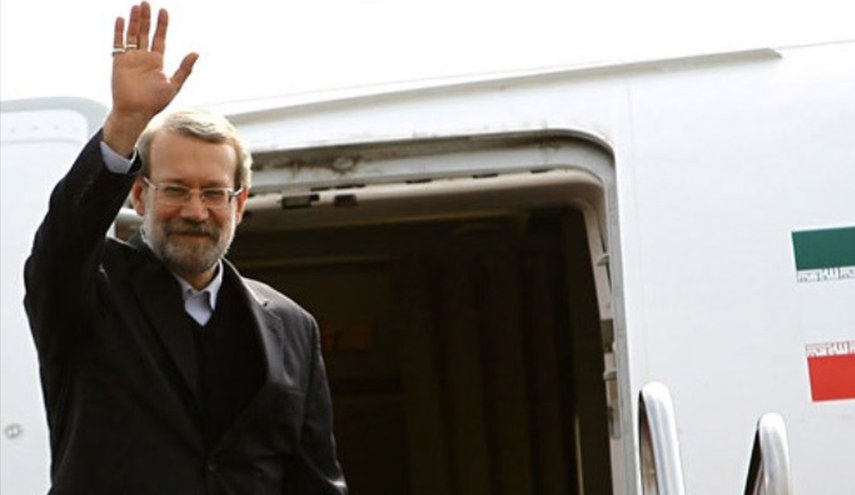 رئيس البرلمان الايراني يغادر طهران الى سورية