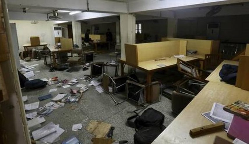 فیلم| حمله نیروهای امنیتی هند به یک دانشگاه اسلامی در «دهلی»
