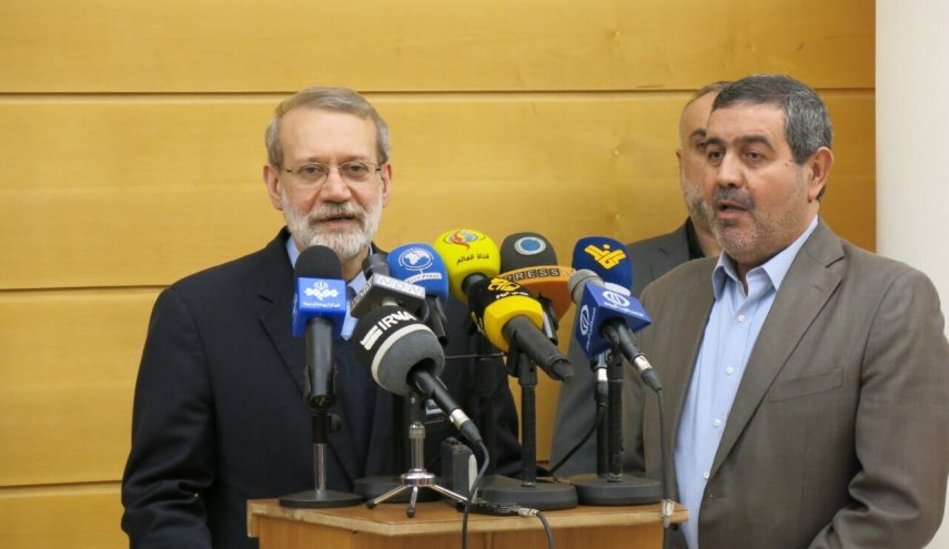 لاريجاني: ايران تريد لبنان الحر والمستقل في ظل الوحدة الوطنية