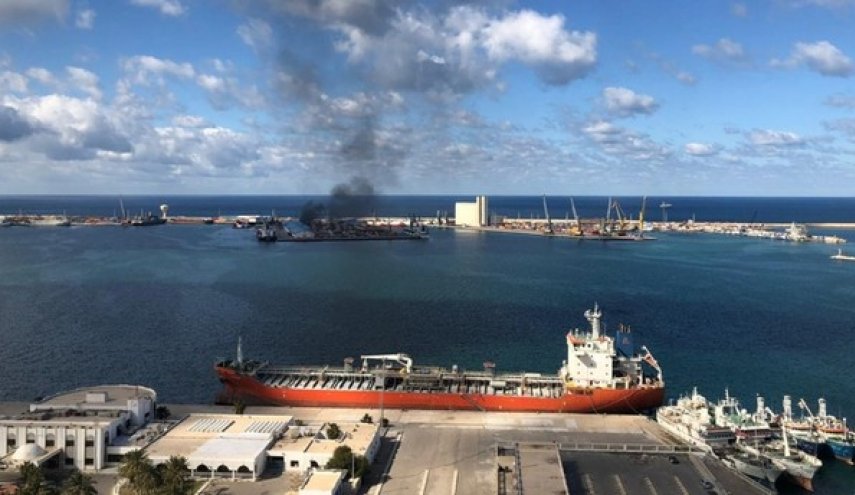 مديرية الموانئ الليبية تنفي وجود أي سفينة تركية بميناء طرابلس