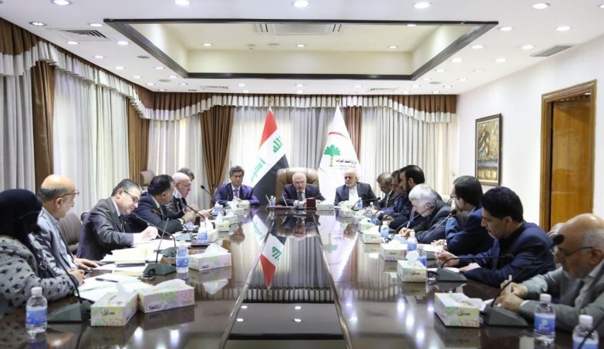 دیدار ایرج مسجدی با وزیر بهداشت عراق در رابطه با کرونا