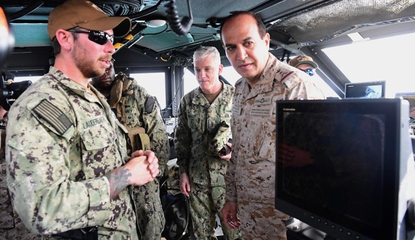 عربستان و آمریکا رزمایش مشترک دریایی در «خلیج فارس» برگزار کردند