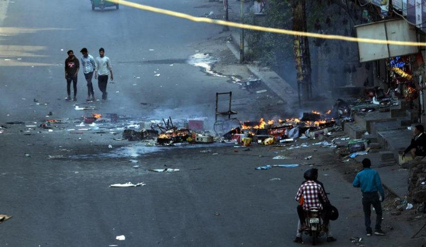 مقتل 20 شخصا بنيودلهي خلال زيارة ترمب