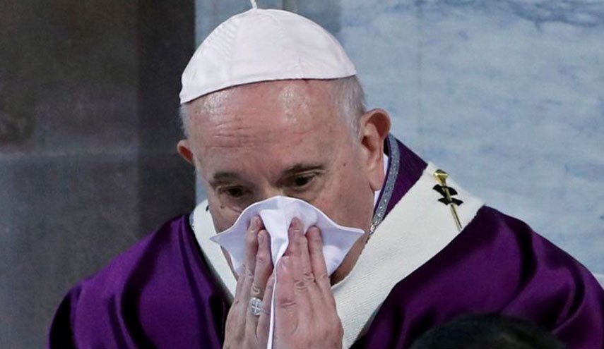 بابا الفاتيكان يلغي مشاركته في قداس بسبب وعكة صحية