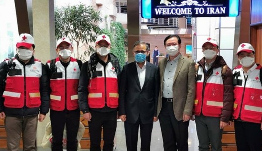 ‏تیم پزشکان متخصص چینی به همراه محموله جدید کمک این کشور وارد تهران شد