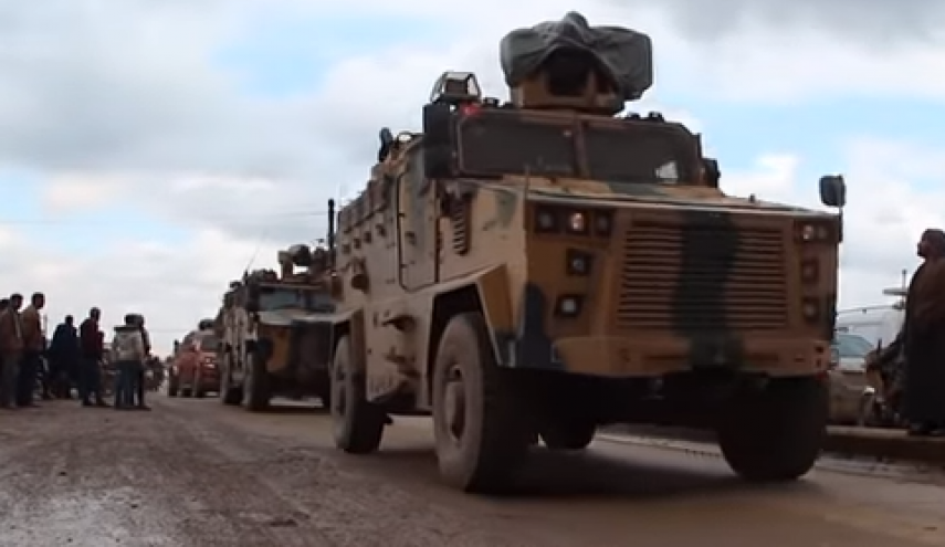 دخول تعزيزات عسكرية تركية إلى الأراضي السورية