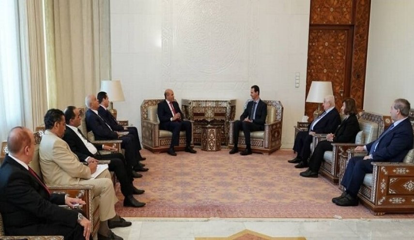 الرئيس السوري يستقبل وفدا ليبيا وهذا ما دار باللقاء