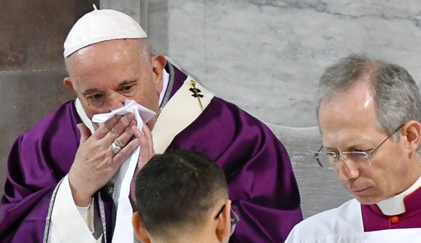 بابا الفاتيكان يخضع لفحص فيروس ’كورونا’