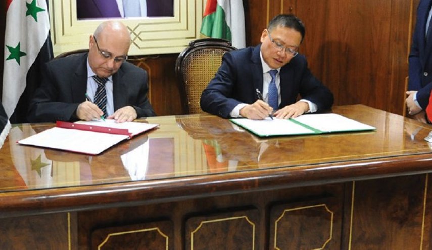 چین و سوریه توافق همکاری اقتصادی امضا کردند
