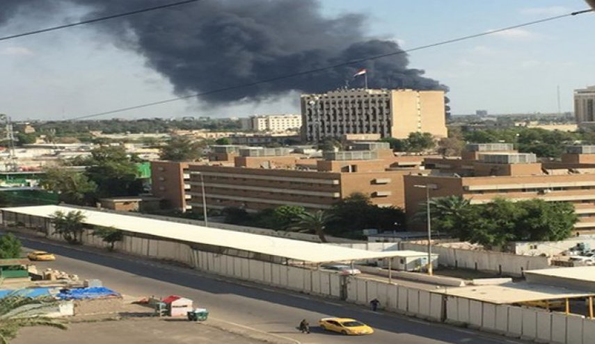قصف صاروخي يستهدف وسط المنطقة الخضراء ببغداد