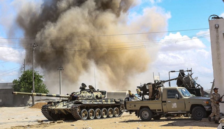 حكومة الوفاق تعلن تدمير مخازن ذخيرة لقوات الجيش الليبي جنوب طرابلس